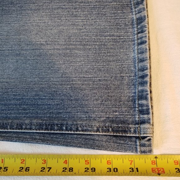 CHEYEN New Generation 30X32 Wide Flare Denim Jeans - Picture 16 of 16